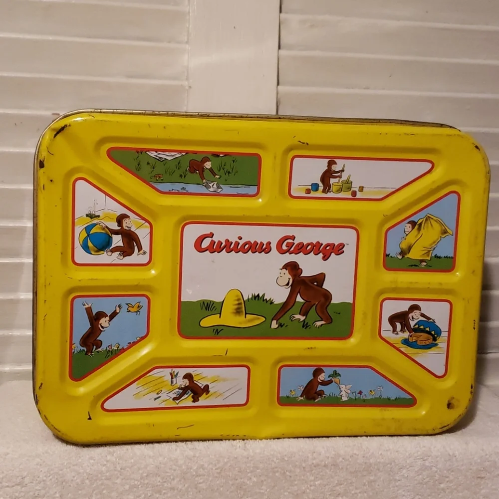 Vintage Curious George Toychest